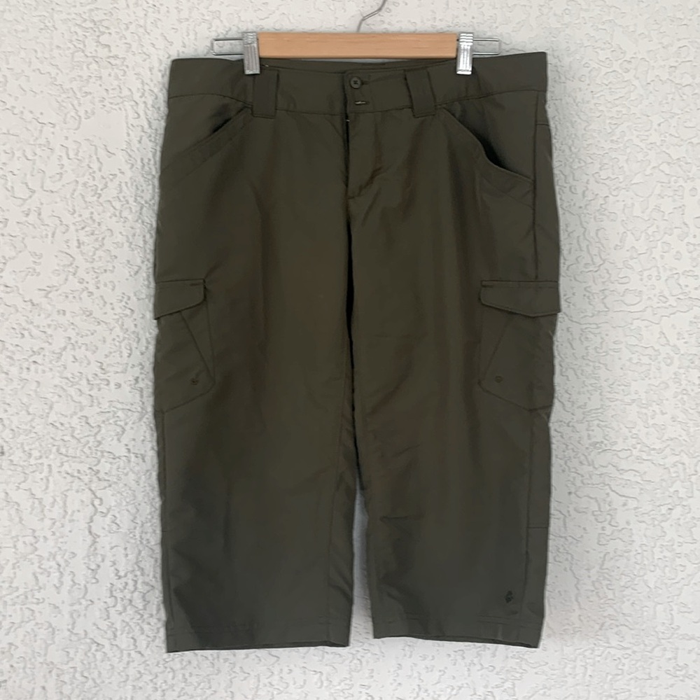 Columbia Omni-shade sun protection capris pants size 8